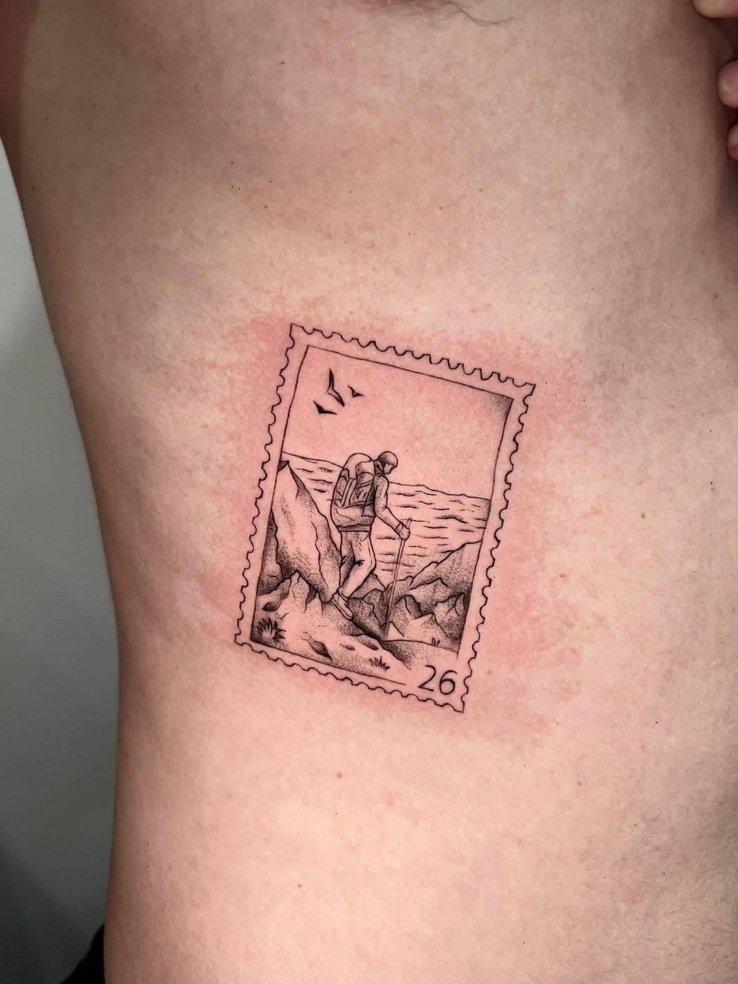 A postage stamp